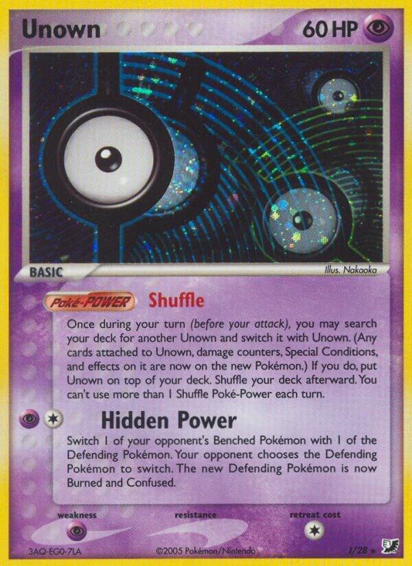 Unown I I/28 (Unseen Forces)  - Holofoil | Good Games Adelaide SA