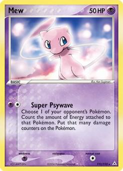 Mew Non Holo DVD Promo 111/110 (Miscellaneous Cards & Products)  | Good Games Adelaide SA