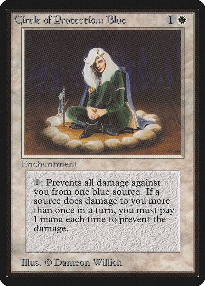 Circle of Protection Blue  (Beta Edition)  | Good Games Adelaide SA