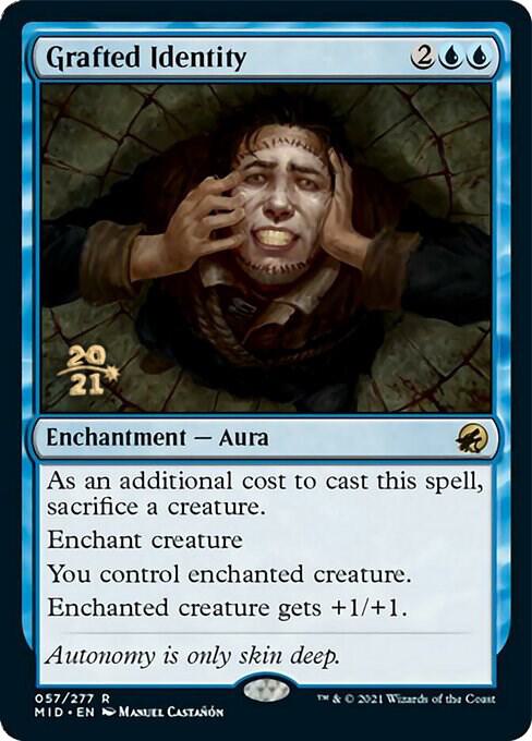 Grafted Identity 57 (Prerelease Cards)  - Foil | Good Games Adelaide SA