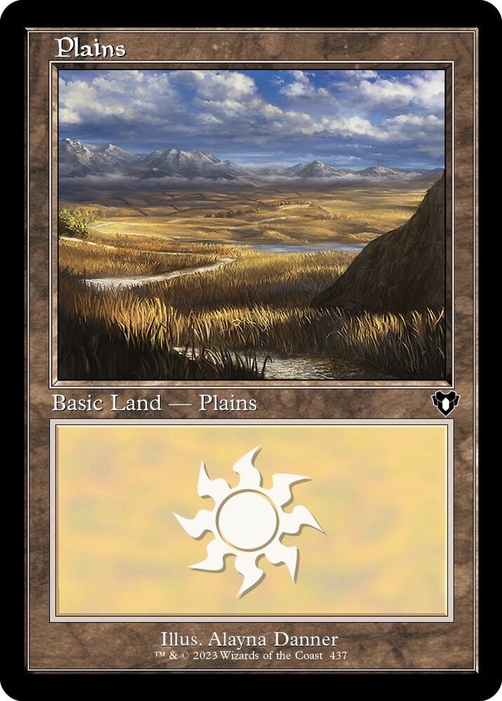 Plains 437 (Commander Masters)  - Retro | Good Games Adelaide SA