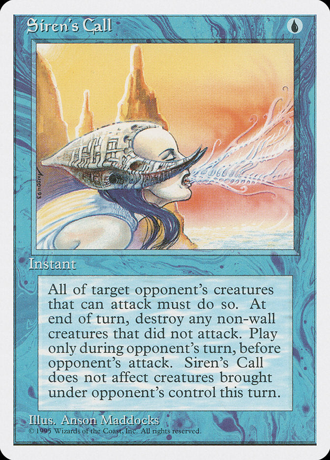 Siren's Call [Fourth Edition] | Good Games Adelaide SA