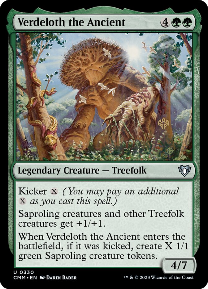 Verdeloth the Ancient 330 (Commander Masters)  - Foil | Good Games Adelaide SA
