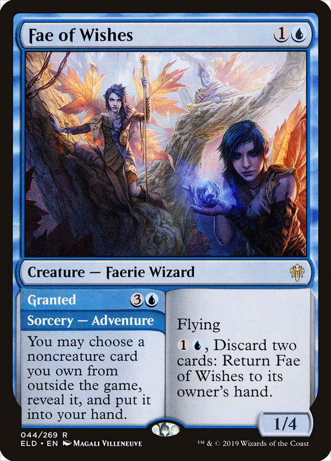 Fae of Wishes // Granted 44 (Throne of Eldraine)  - Foil | Good Games Adelaide SA