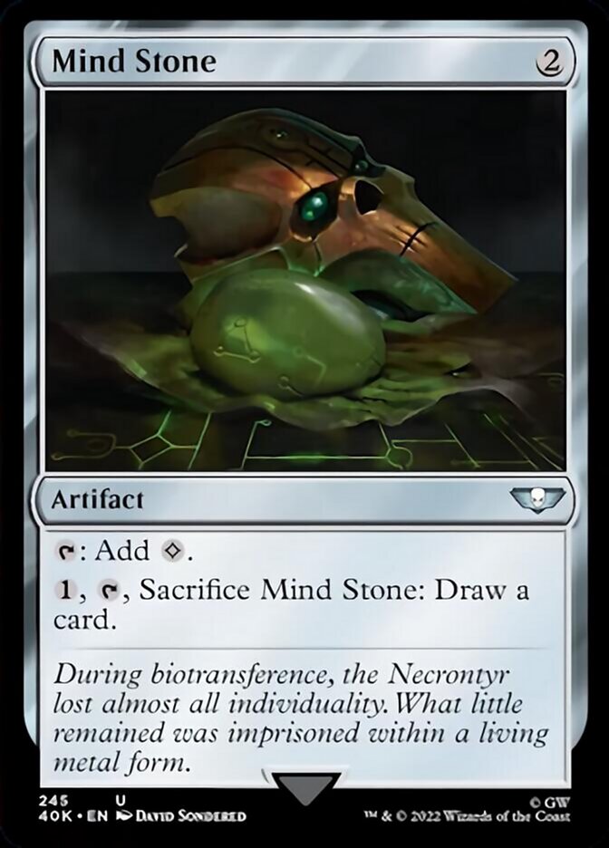 Mind Stone (245) (Surge Foil) [Universes Beyond: Warhammer 40,000] | Good Games Adelaide SA