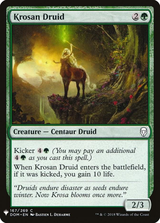 Krosan Druid 167 (The List Reprints)  | Good Games Adelaide SA