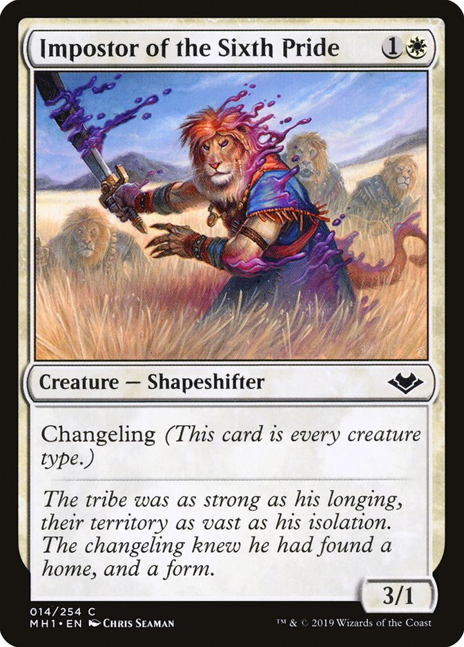 Impostor of the Sixth Pride 14 (Modern Horizons)  - Foil | Good Games Adelaide SA