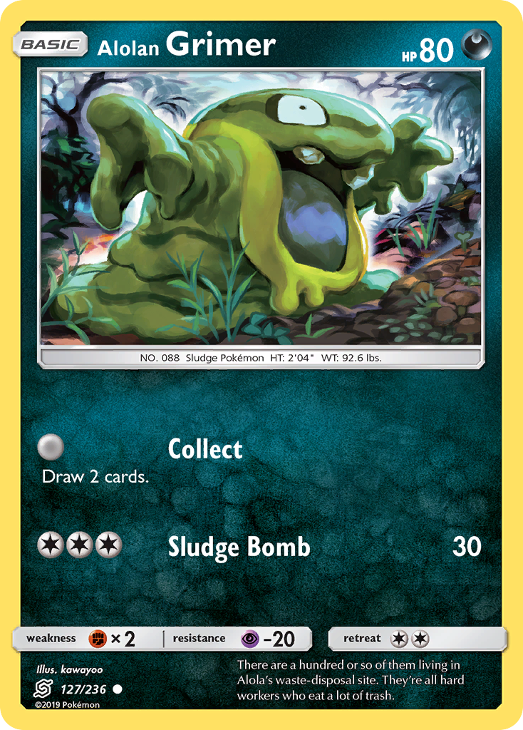 Alolan Grimer (127/236) [Sun & Moon: Unified Minds] | Good Games Adelaide SA