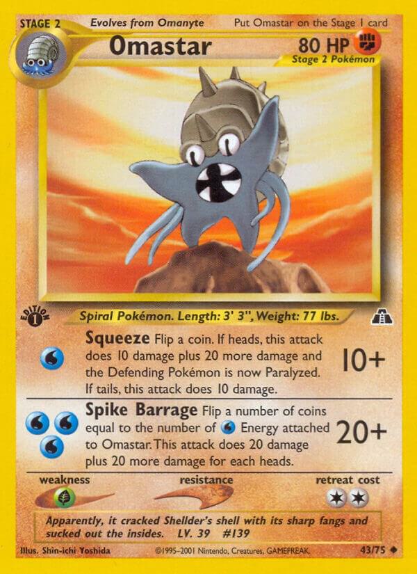 Omastar 43/75 (Neo Discovery)  - 1st Edition | Good Games Adelaide SA