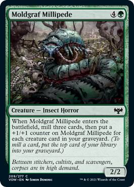 Moldgraf Millipede 209 (Innistrad: Crimson Vow)  | Good Games Adelaide SA