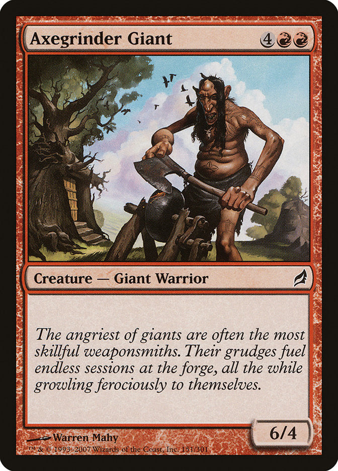 Axegrinder Giant 151 (Lorwyn)  - Foil | Good Games Adelaide SA