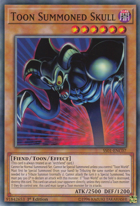 Toon Summoned Skull [SS01-ENC07] Common | Good Games Adelaide SA