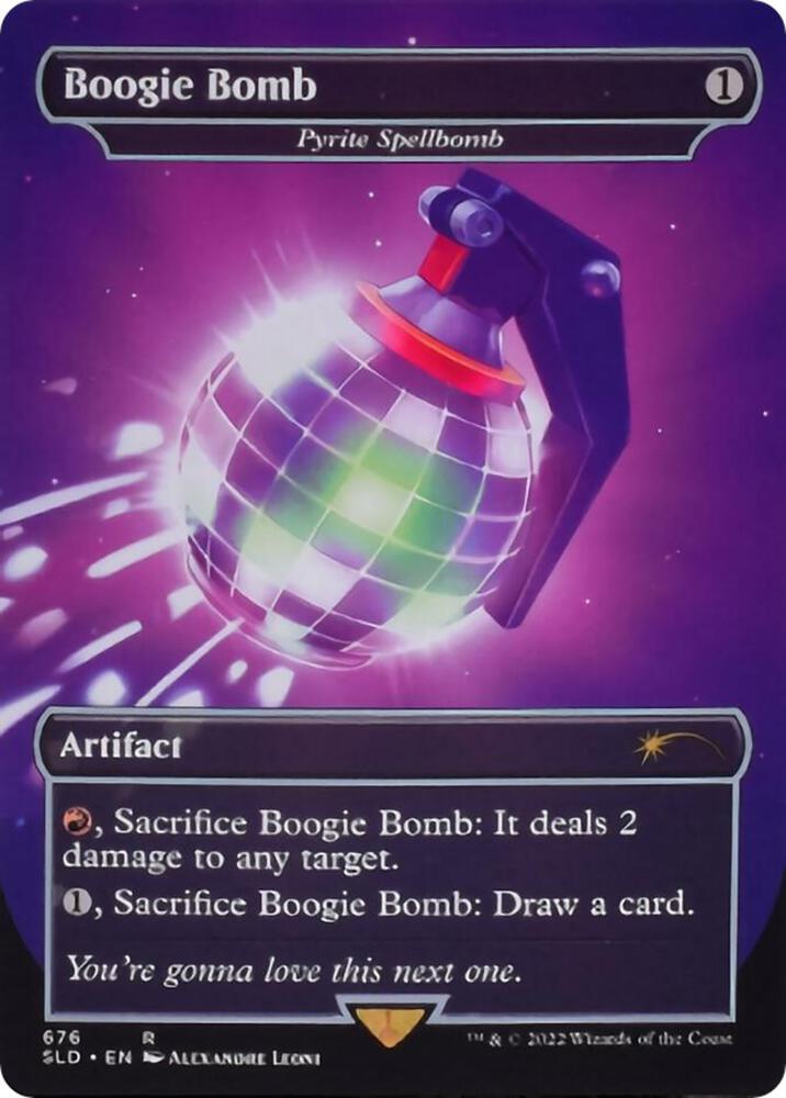 Boogie Bomb Pyrite Spellbomb 676 (Secret Lair Drop Series)  | Good Games Adelaide SA