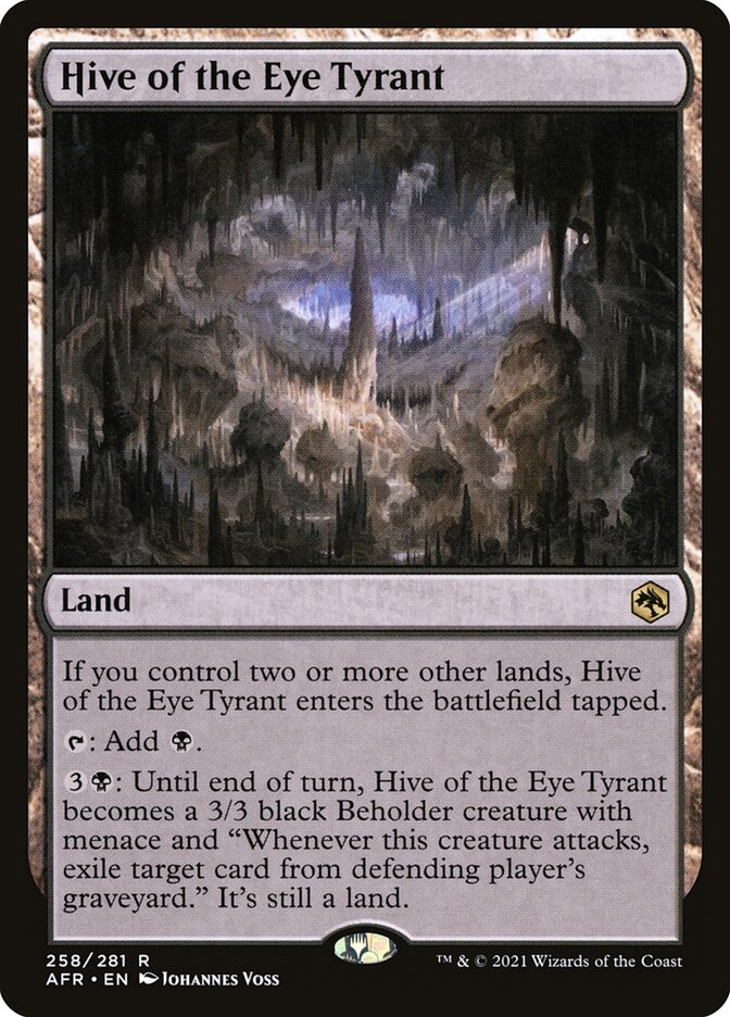 Hive of the Eye Tyrant 258 (Adventures in the Forgotten Realms)  - Foil | Good Games Adelaide SA