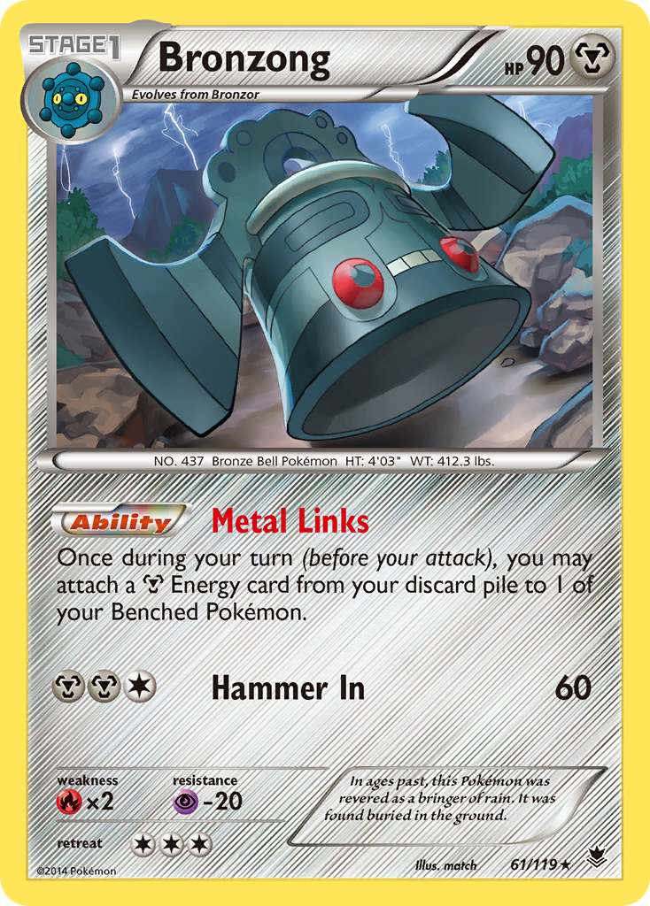 Bronzong (61/119) [XY: Phantom Forces] | Good Games Adelaide SA