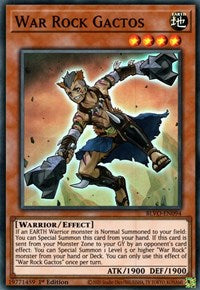 War Rock Gactos [BLVO-EN094] Super Rare | Good Games Adelaide SA