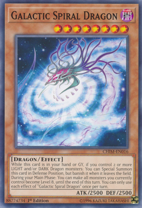 Galactic Spiral Dragon [CHIM-EN016] Common | Good Games Adelaide SA