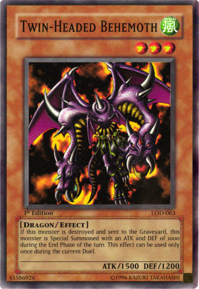 Twin-Headed Behemoth [LOD-063] Super Rare | Good Games Adelaide SA
