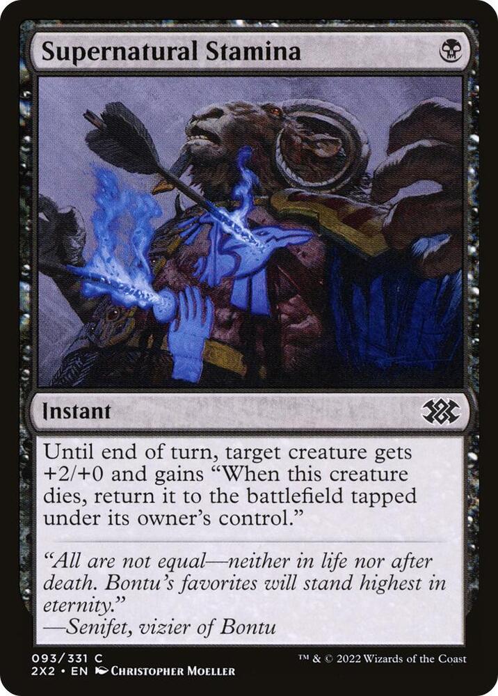 Supernatural Stamina 93 (Double Masters 2022)  - Foil | Good Games Adelaide SA