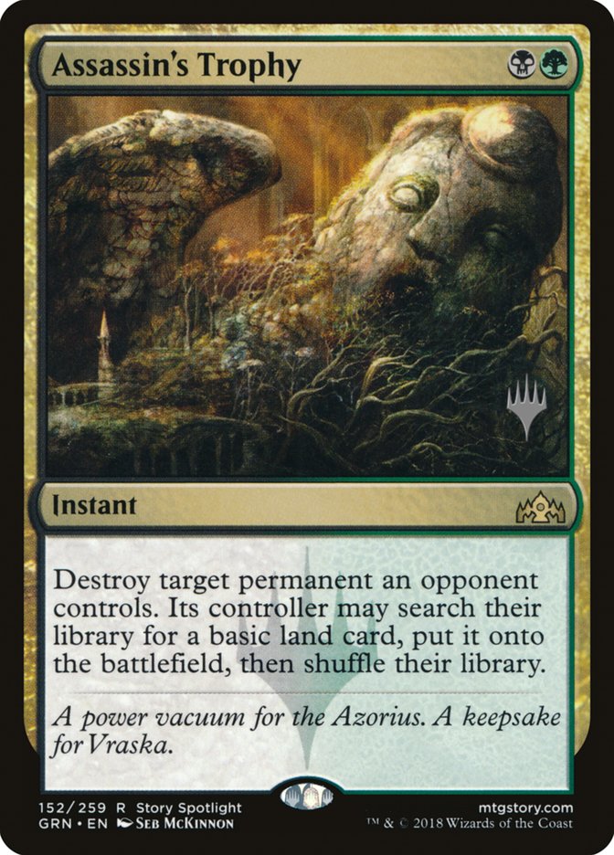 Assassin's Trophy [Guilds of Ravnica Promos] | Good Games Adelaide SA