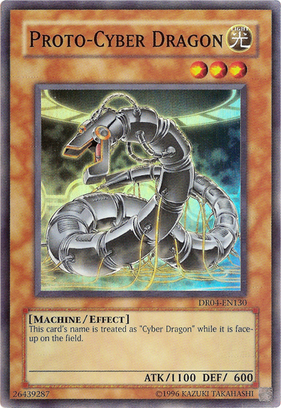 Proto-Cyber Dragon [DR04-EN130] Super Rare | Good Games Adelaide SA