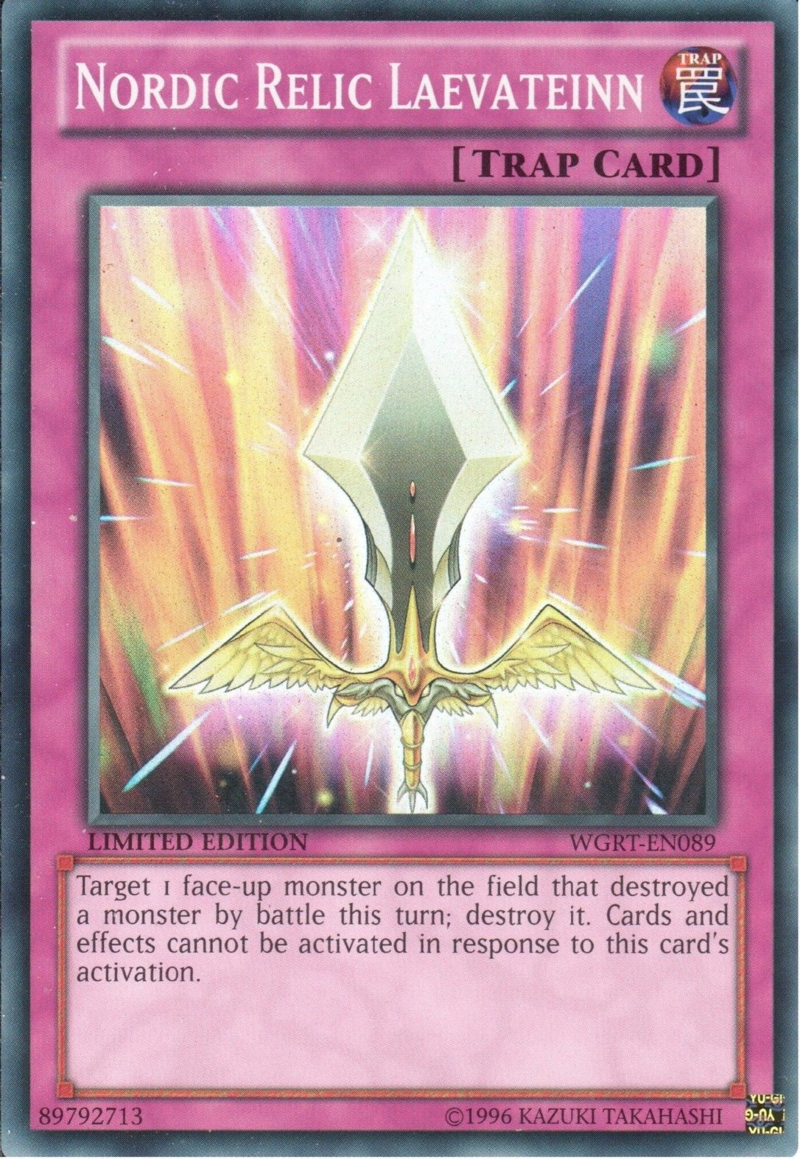 Nordic Relic Laevateinn [WGRT-EN089] Super Rare | Good Games Adelaide SA