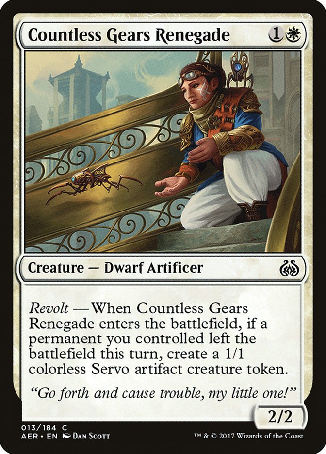 Countless Gears Renegade [Aether Revolt] | Good Games Adelaide SA