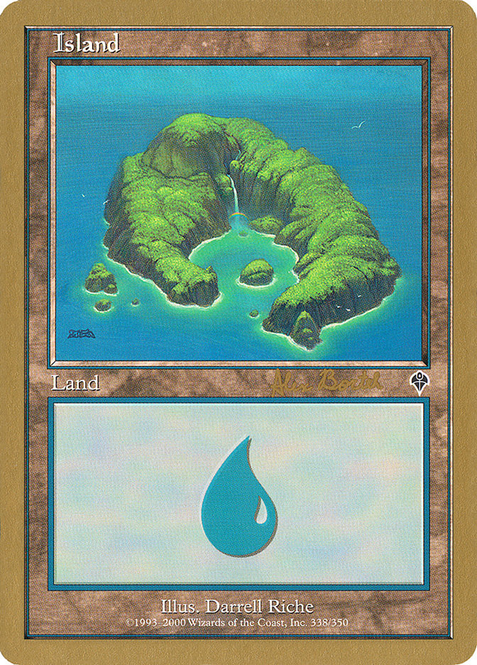 Island (ab338) (Alex Borteh) [World Championship Decks 2001] | Good Games Adelaide SA