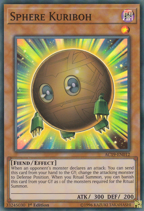 Sphere Kuriboh [AC19-EN012] Super Rare | Good Games Adelaide SA