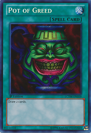 Pot of Greed [LCYW-EN059] Secret Rare | Good Games Adelaide SA