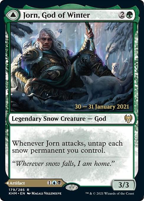 Jorn God of Winter 179 (Prerelease Cards)  - Foil | Good Games Adelaide SA