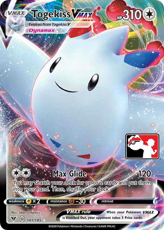 Togekiss VMAX Series 1 141/185 (Prize Pack Series Cards)  - Holofoil | Good Games Adelaide SA