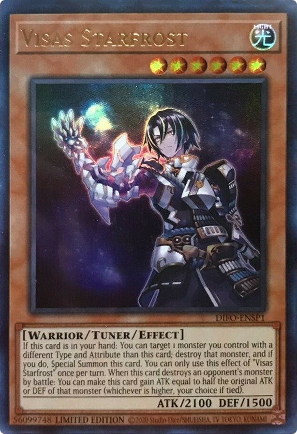 Visas Starfrost [DIFO-ENSP1] Ultra Rare | Good Games Adelaide SA