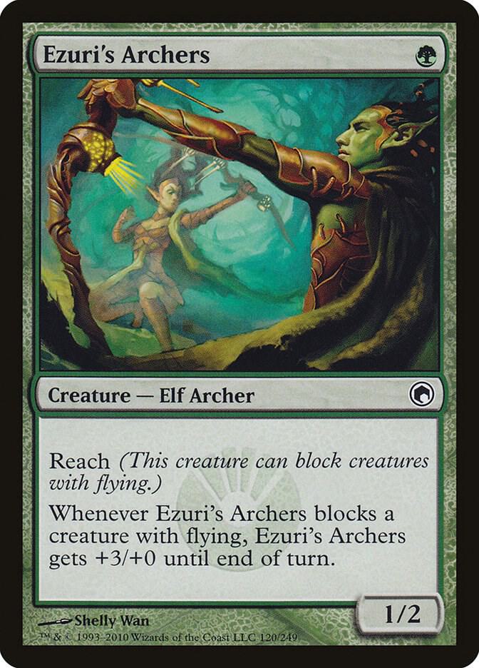 Ezuri's Archers 120 (Scars of Mirrodin)  - Foil | Good Games Adelaide SA