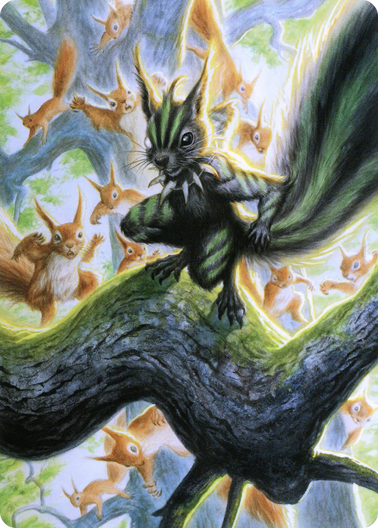 Chatterfang, Squirrel General Art Card (67) [Modern Horizons 2 Art Series] | Good Games Adelaide SA