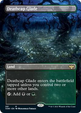 Deathcap Glade Borderless 281 (Innistrad: Crimson Vow)  | Good Games Adelaide SA