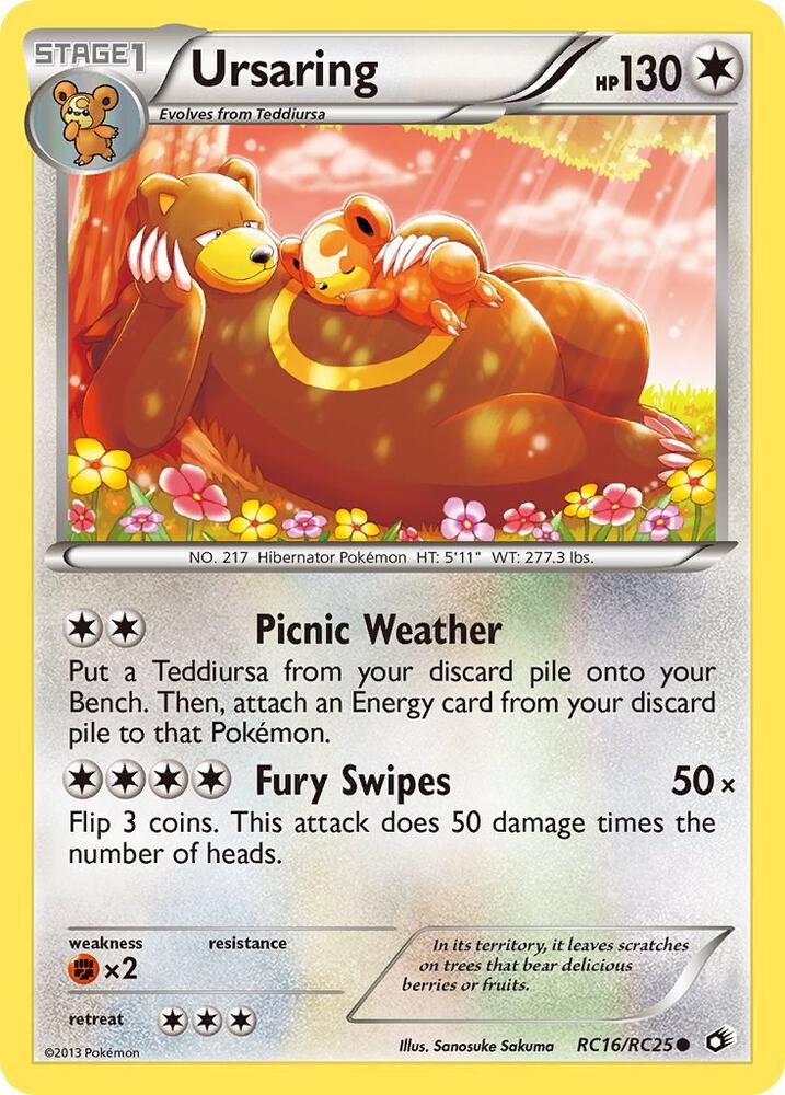 Ursaring RC16/RC25 (Legendary Treasures: Radiant Collection)  - Holofoil | Good Games Adelaide SA