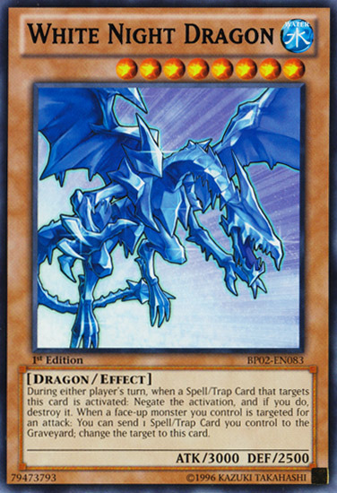 White Night Dragon [BP02-EN083] Mosaic Rare | Good Games Adelaide SA