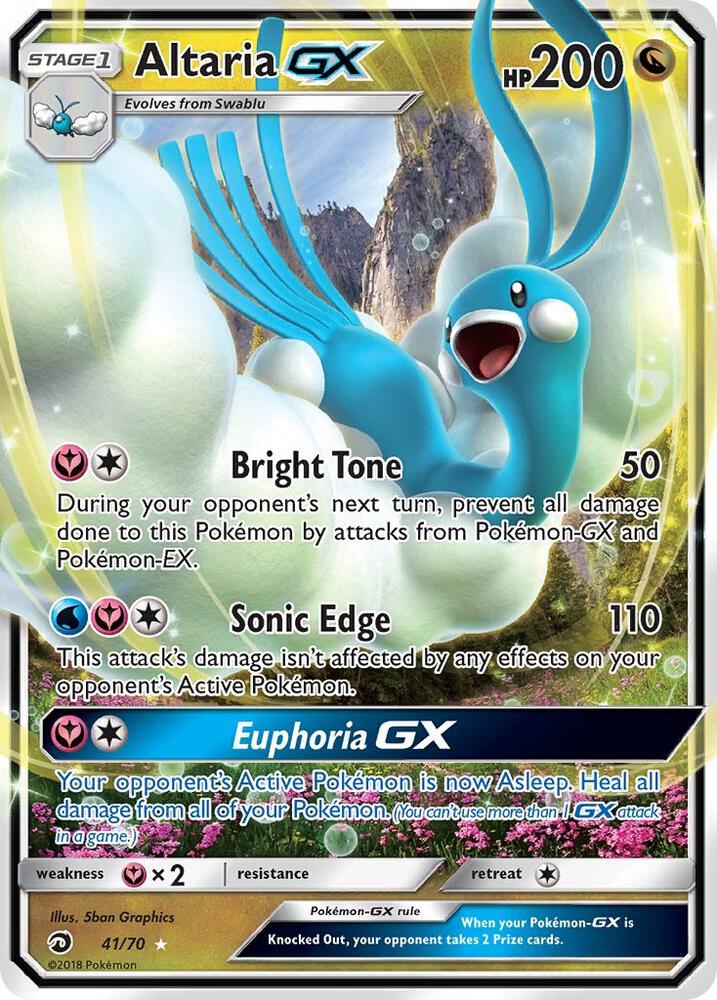 Altaria GX 41/70 (Dragon Majesty)  - Holofoil | Good Games Adelaide SA