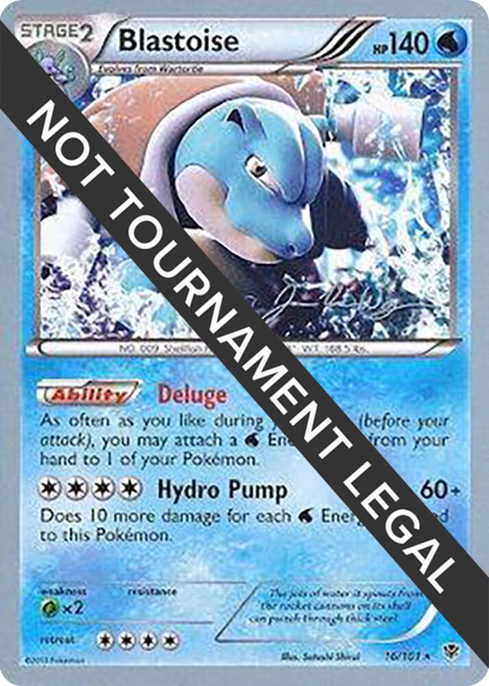Blastoise 2015 Jacob Van Wagner 16/101 (World Championship Decks)  | Good Games Adelaide SA