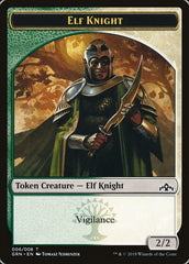 Elf Knight // Saproling Token [GRN Guild Kit Tokens] | Good Games Adelaide SA