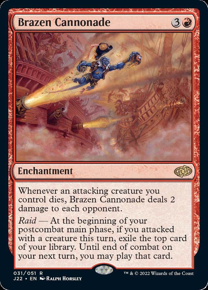Brazen Cannonade [Jumpstart 2022] | Good Games Adelaide SA