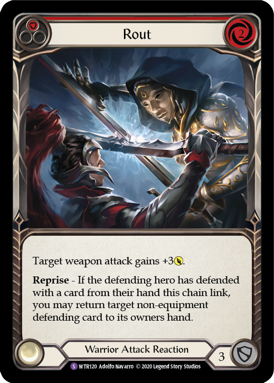 Rout [U-WTR120] Unlimited Rainbow Foil | Good Games Adelaide SA