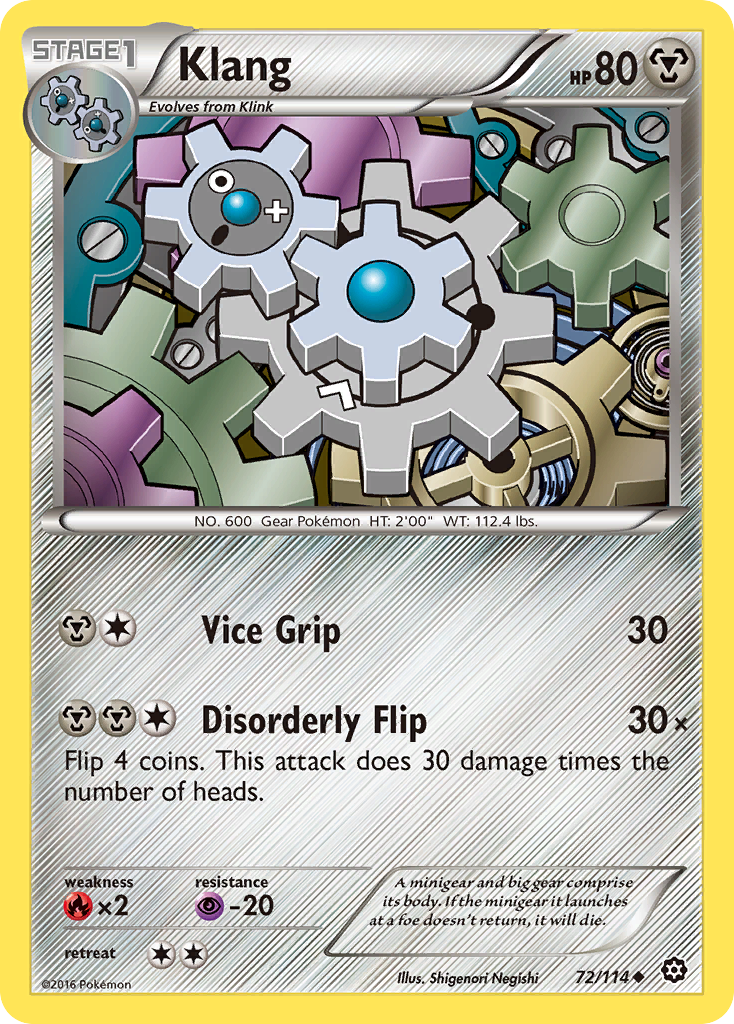 Klang (72/114) [XY: Steam Siege] | Good Games Adelaide SA