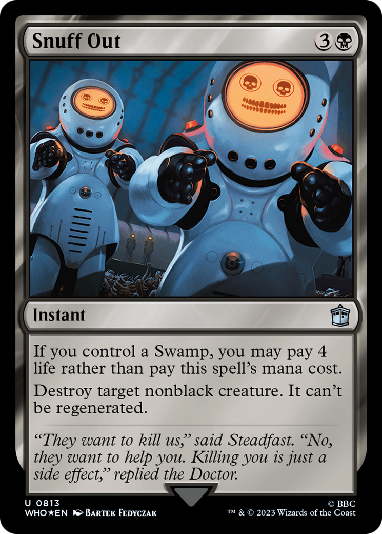 Snuff Out (Surge Foil) [Doctor Who] | Good Games Adelaide SA