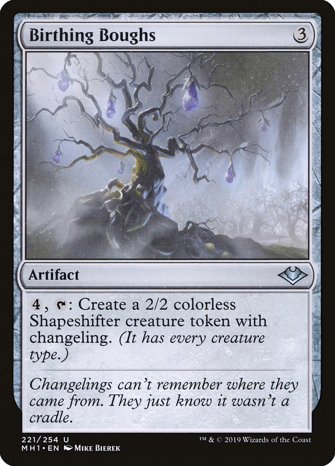 Birthing Boughs 221 (Modern Horizons)  - Foil | Good Games Adelaide SA