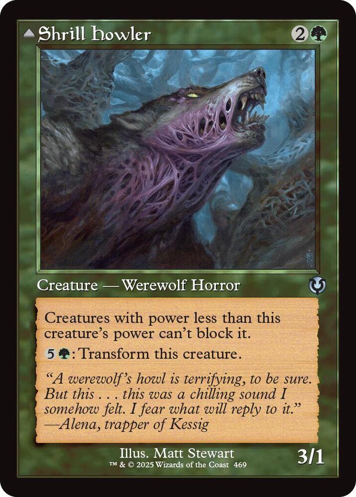 Shrill Howler // Howling Chorus 469 (Innistrad Remastered)  | Good Games Adelaide SA
