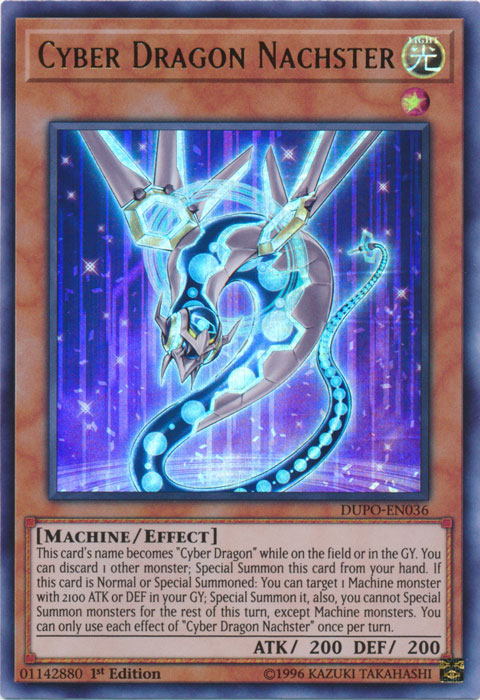 Cyber Dragon Nachster [DUPO-EN036] Ultra Rare | Good Games Adelaide SA
