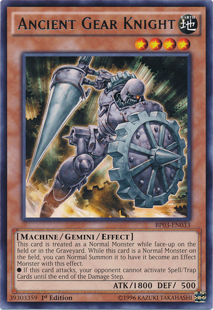 Ancient Gear Knight [BP03-EN033] Rare | Good Games Adelaide SA