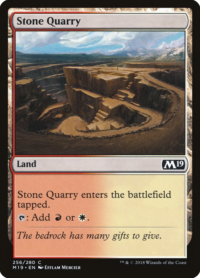 Stone Quarry [Core Set 2019] | Good Games Adelaide SA